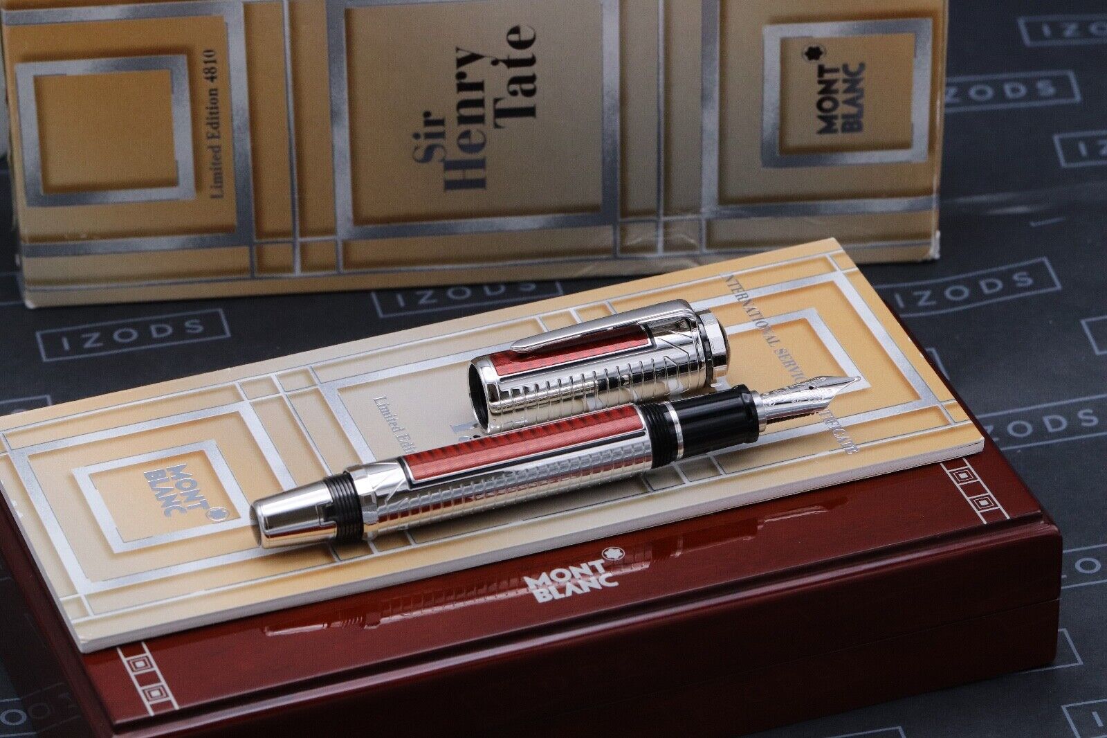 Montblanc Patron of Art 4810 Sir Henry Tate Fountain Pen - UNUSED image 1