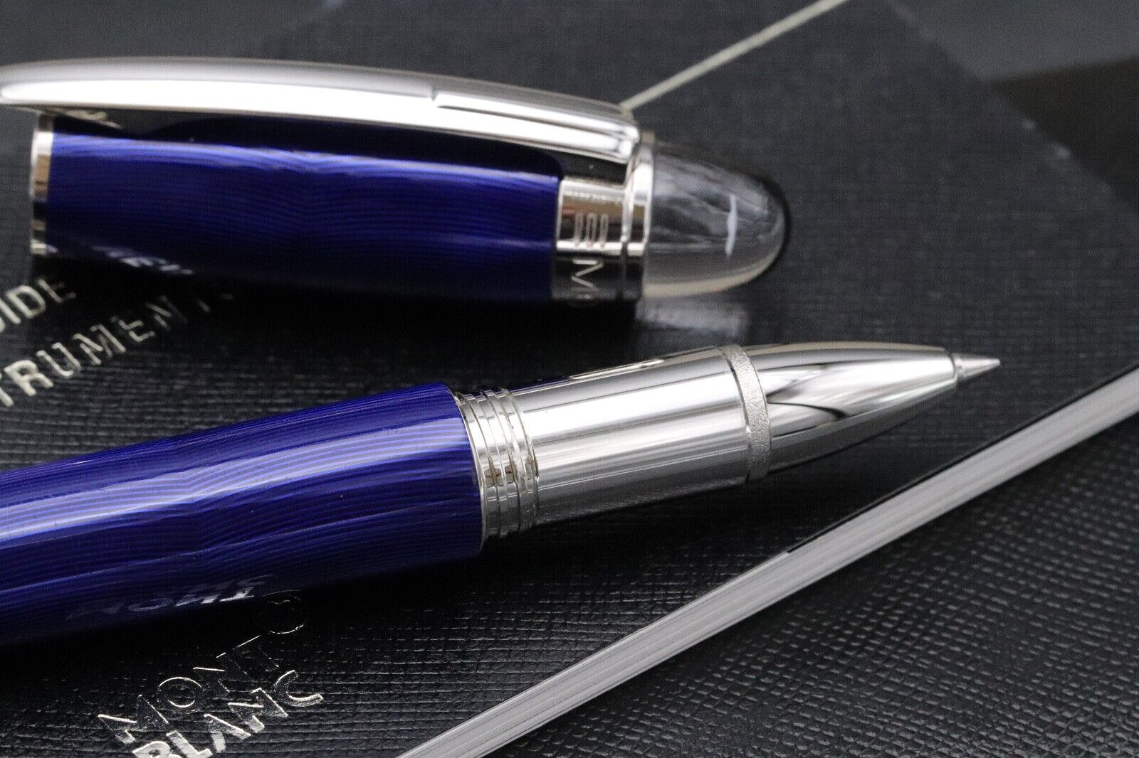 Montblanc Starwalker Cool Blue Rollerball / Fineliner Pen image 2