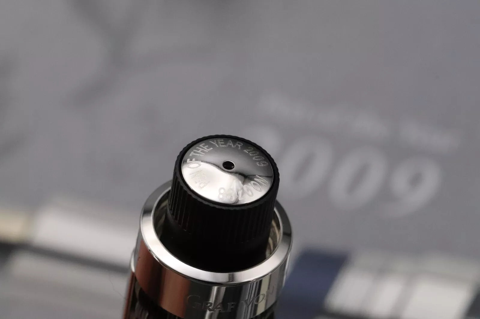Graf von Faber-Castell Pen of the Year 2009 Horsehair Fountain Pen - UNUSED image 6