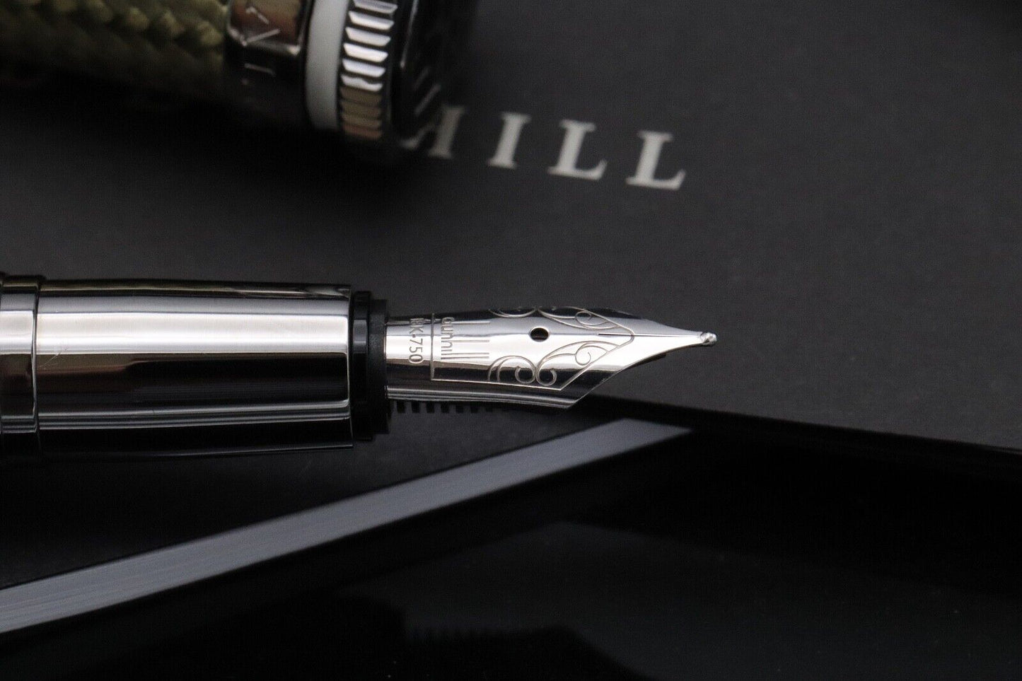 Dunhill Sentryman Explorer II Synthetic Crystal LE150 FP, BP, MP - UNUSED image 2
