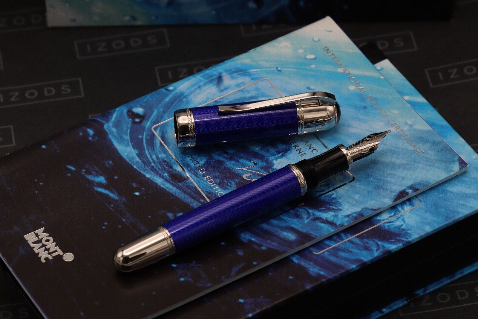 Montblanc Writers Edition Jules Verne Fountain Pen - UNUSED image 1