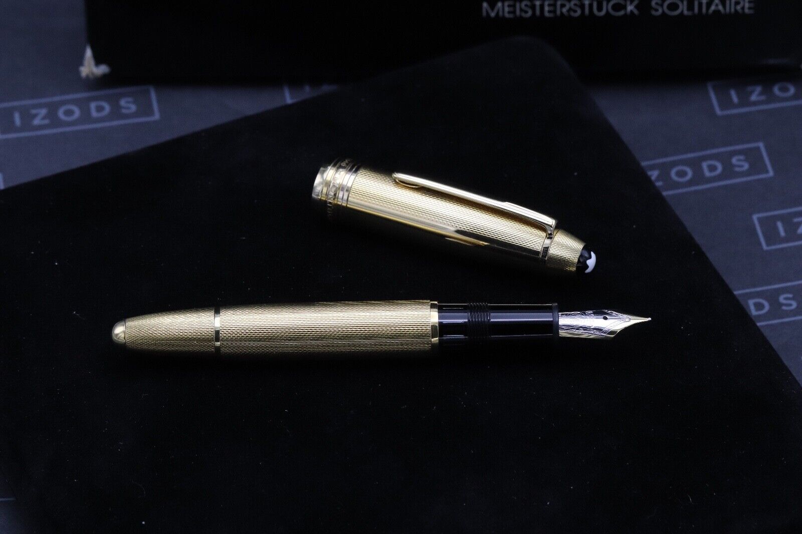 Montblanc Meisterstuck LeGrand Barley Gold-Plated Fountain Pen - 1991-92 UNUSED image 1