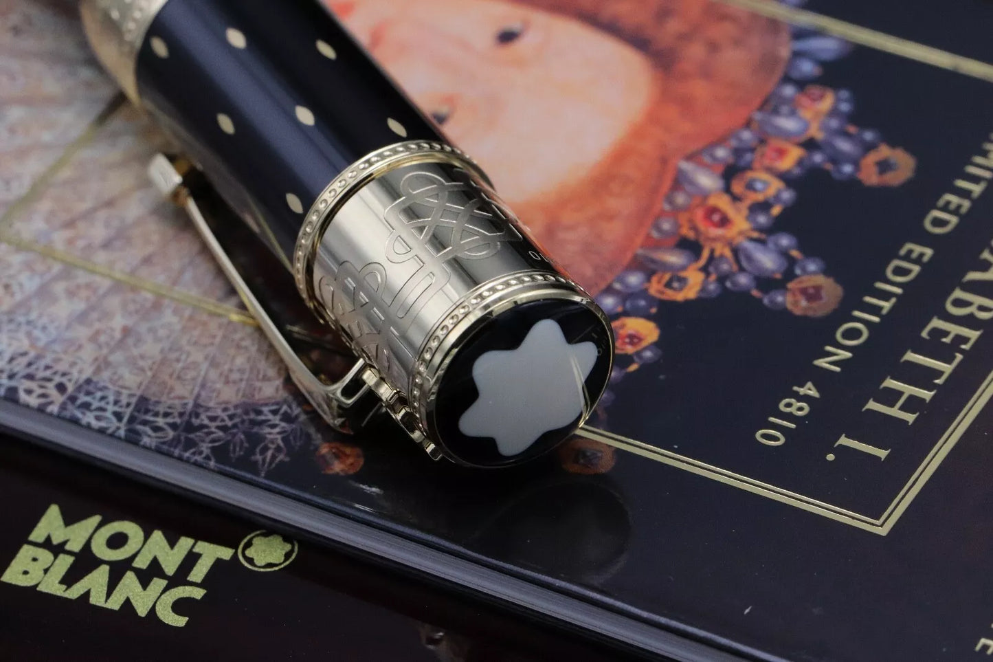 Montblanc Patron of Art Elizabeth I 4810 Fountain Pen – UNUSED image 9