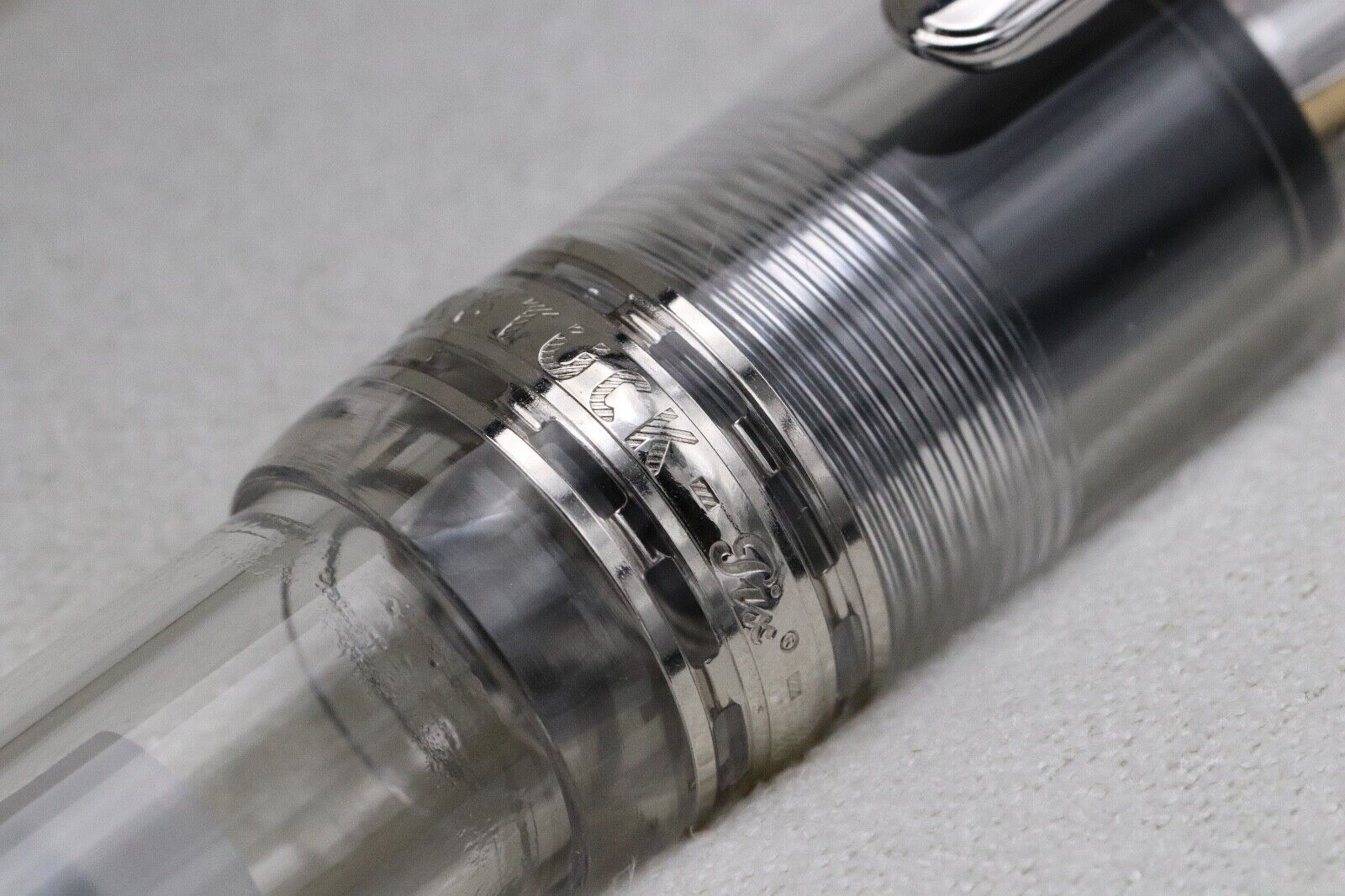 Montblanc Meisterstuck 146 LeGrand Demonstrator Fountain Pen - UNUSED - RARE image 4