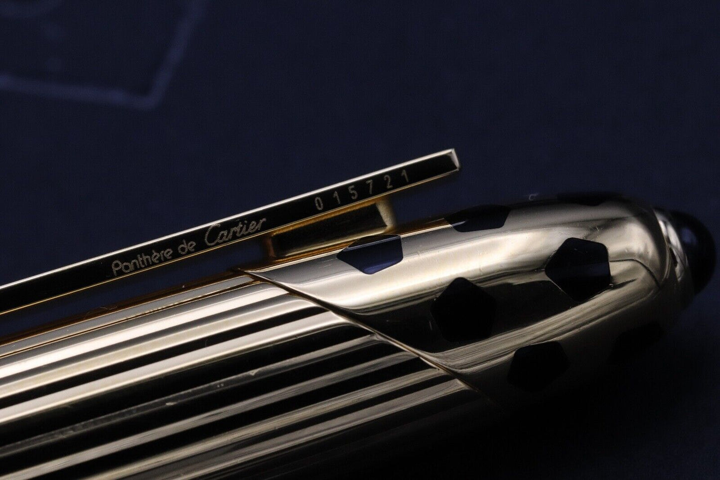Cartier Panthere de Cartier Black Gold-Plated Fountain Pen image 4