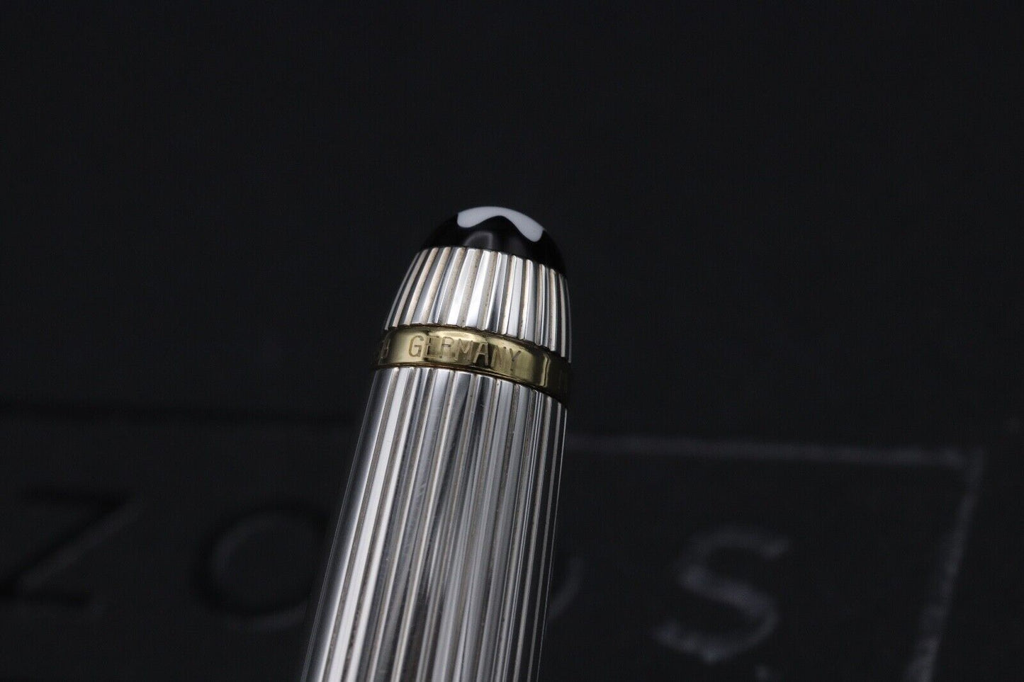 Montblanc Meisterstuck 144 Classique AG925 Solitaire Pinstripe Fountain Pen image 7
