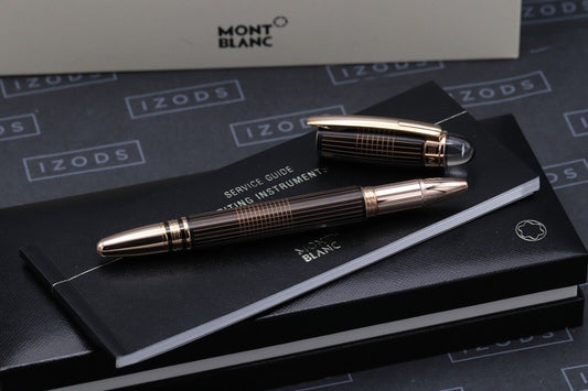 Montblanc Starwalker Red Gold Metal Rollerball / Fineliner Pen image 1