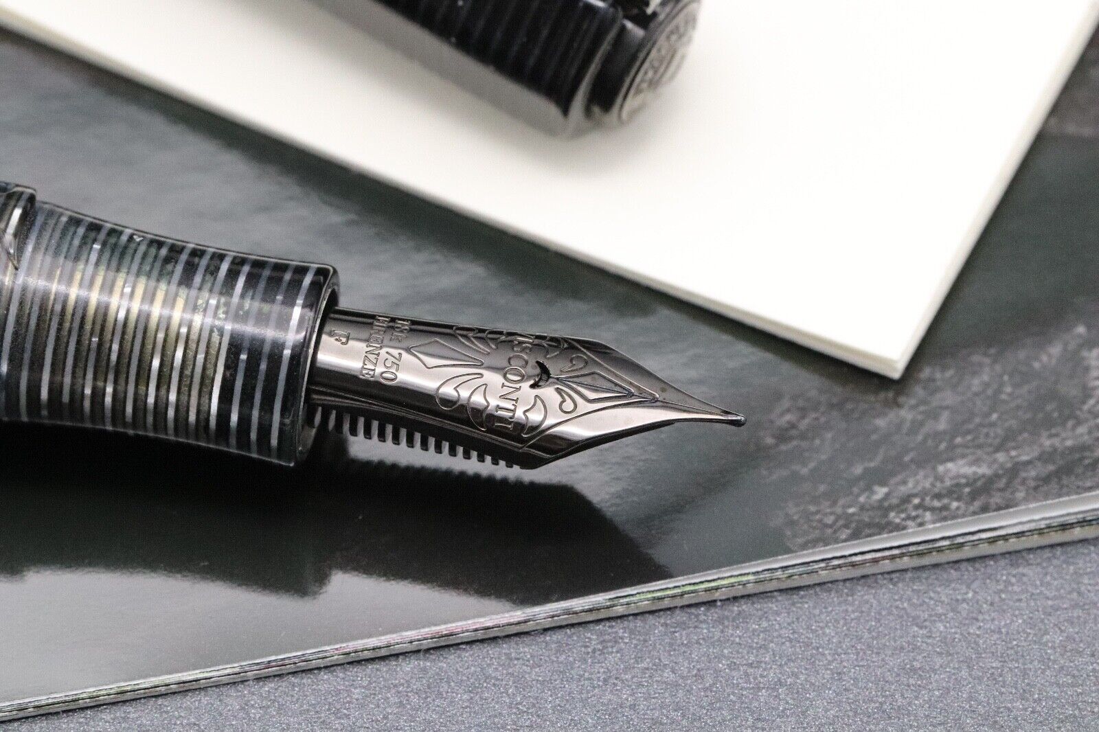 Visconti-Chatterley City Celluloid Black DLC LE18 Fountain Pen image 2