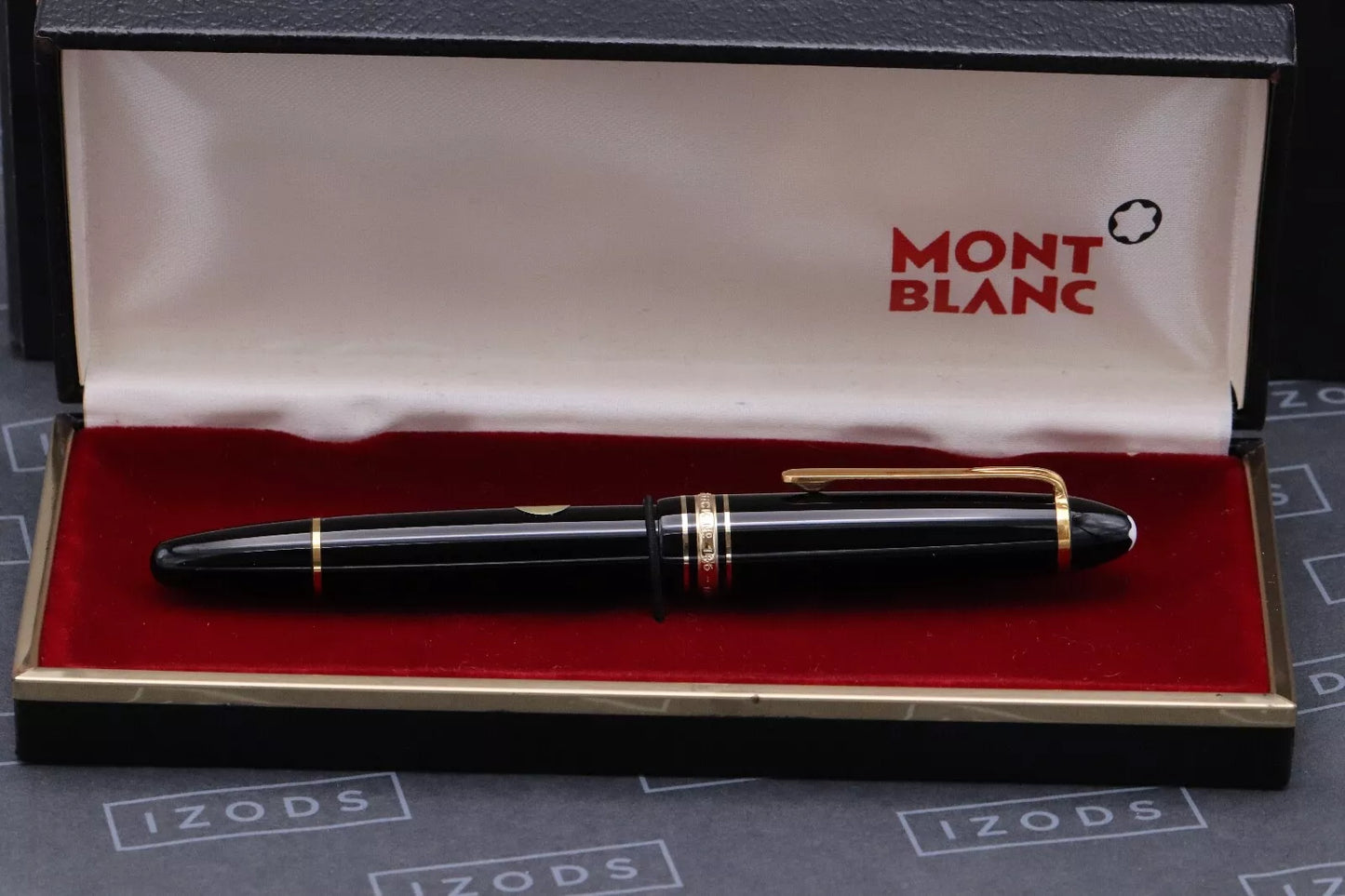 Montblanc Meisterstuck 146 LeGrand Gold Coated Fountain Pen - Mono Nib - UNUSED image 9