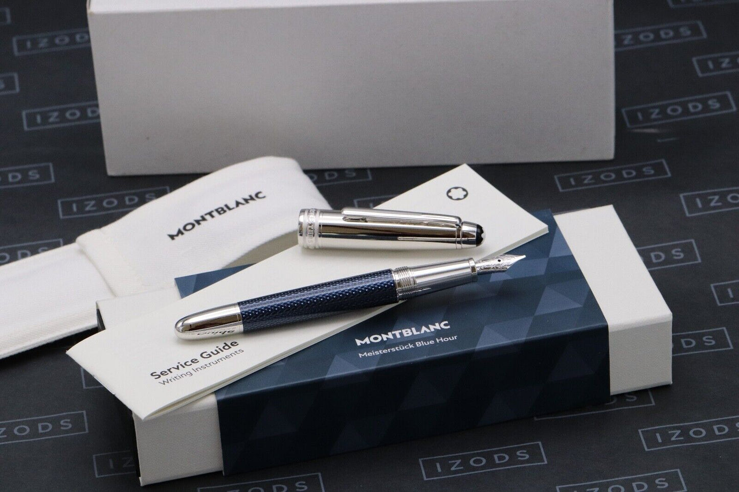 Montblanc Meisterstück Classique Blue Hour Doue Fountain Pen - DIPPED image 0