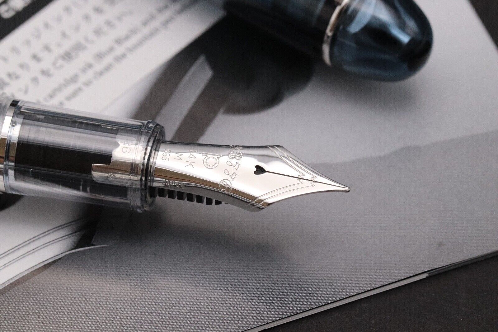 Platinum #3776 Uroko-Gumo Limited Edition Fountain Pen - INKED ONCE image 2