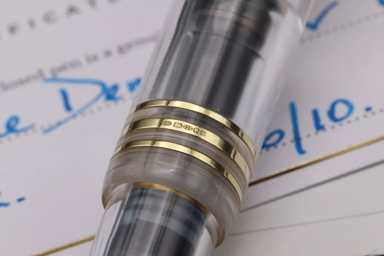Onoto Magna The Demonstrator LE10 Plunger Fountain Pen - 18k Sorowka Stub Nib image 7