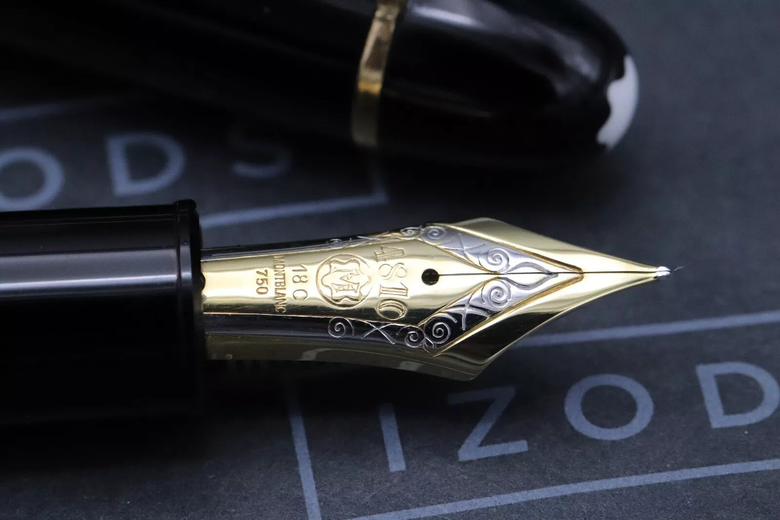 Montblanc Meisterstuck 149 Gold-Coated Fountain Pen - 1968 - 18C Nib image 5