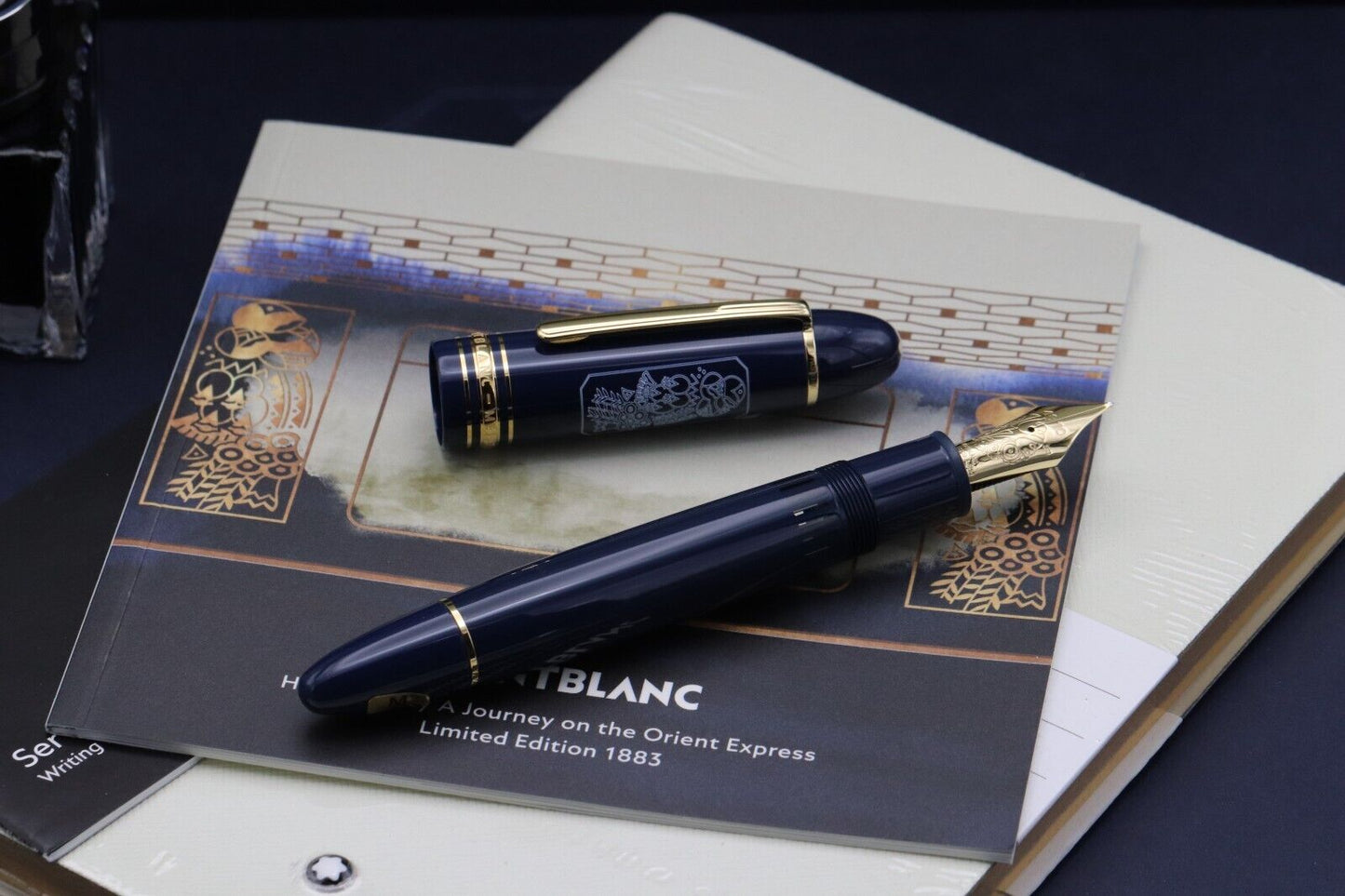 Montblanc Meisterstuck 149 Orient Express LE1883 Fountain Pen - UNUSED image 1