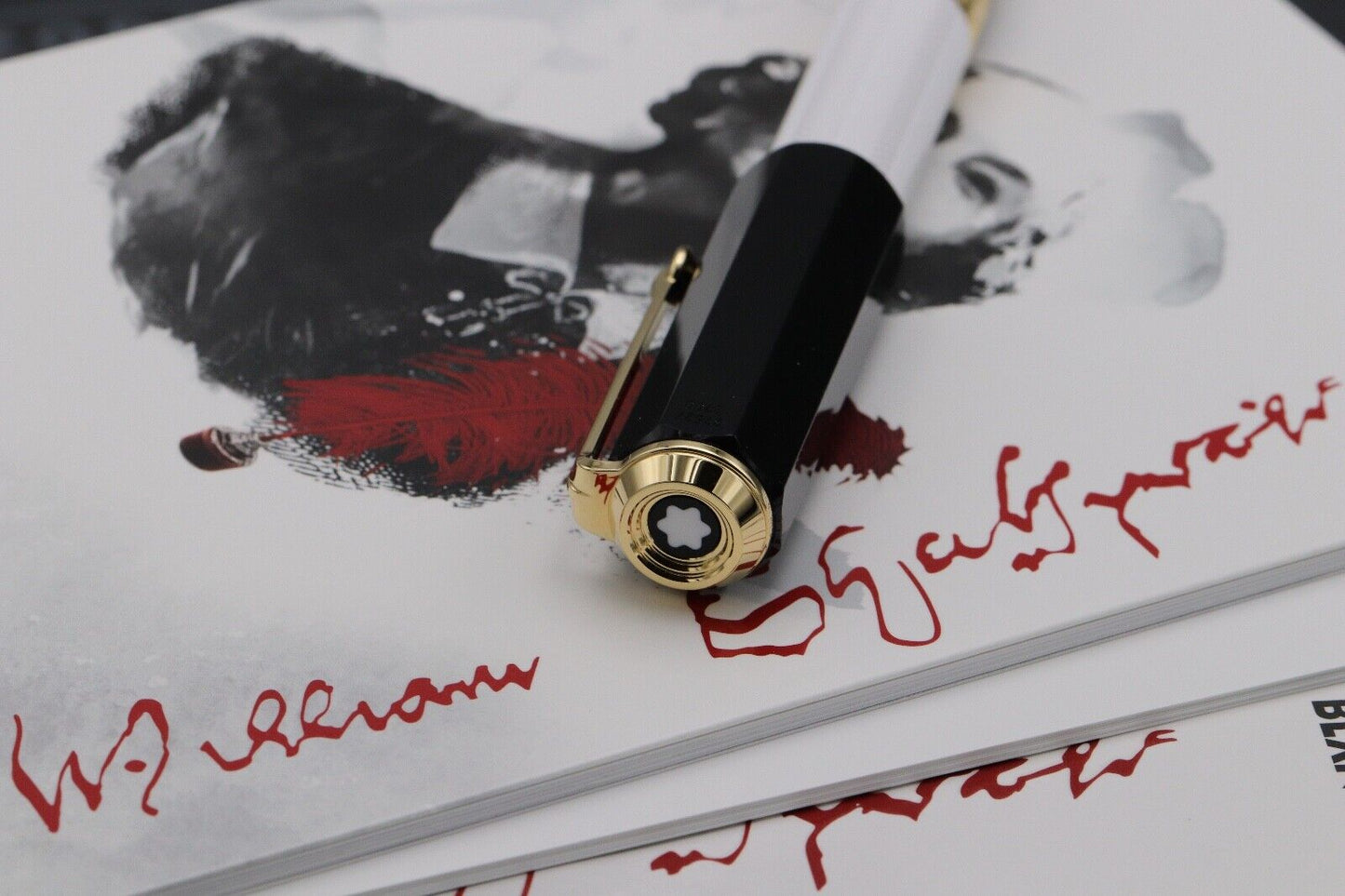 Montblanc Writers Edition William Shakespeare Fountain Pen - UNUSED - Broad Nib image 6
