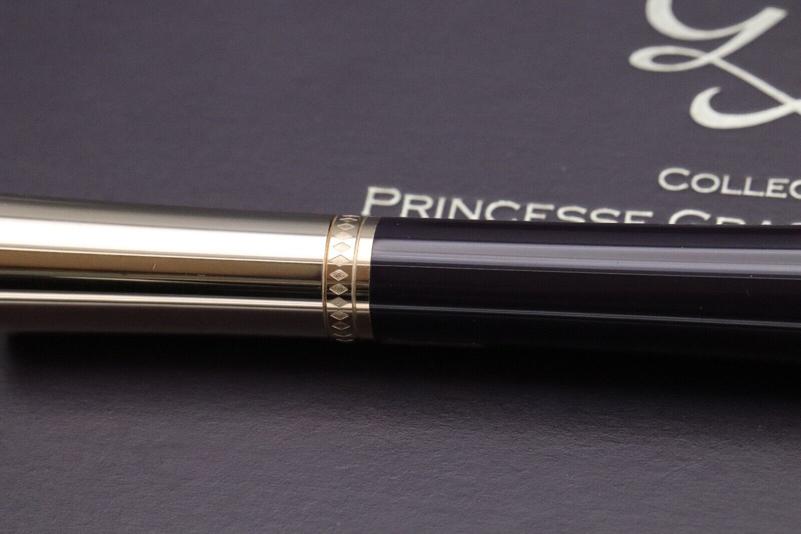 Montblanc Princesse Grace de Monaco Purple Fountain Pen – IZODS