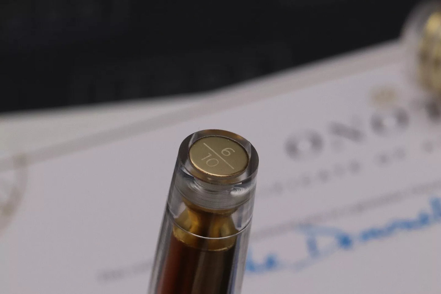 Onoto Magna The Demonstrator LE10 Plunger Fountain Pen - 18k Sorowka Stub Nib image 5