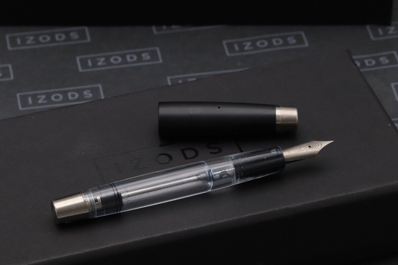 Conid Bulkfiller Minimalistica Demonstrator Fountain Pen - #6 Ti Fine Nib image 1