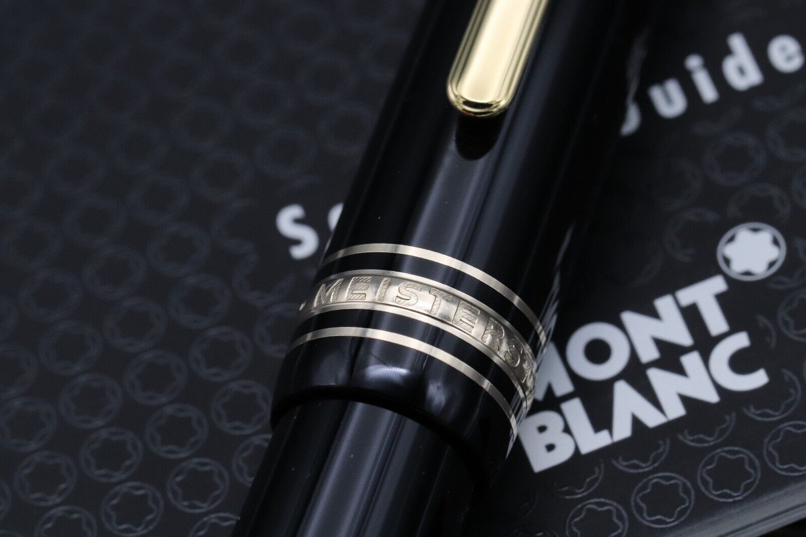 Montblanc Meisterstuck 146 LeGrand Gold Coated Fountain Pen - UNUSED image 4