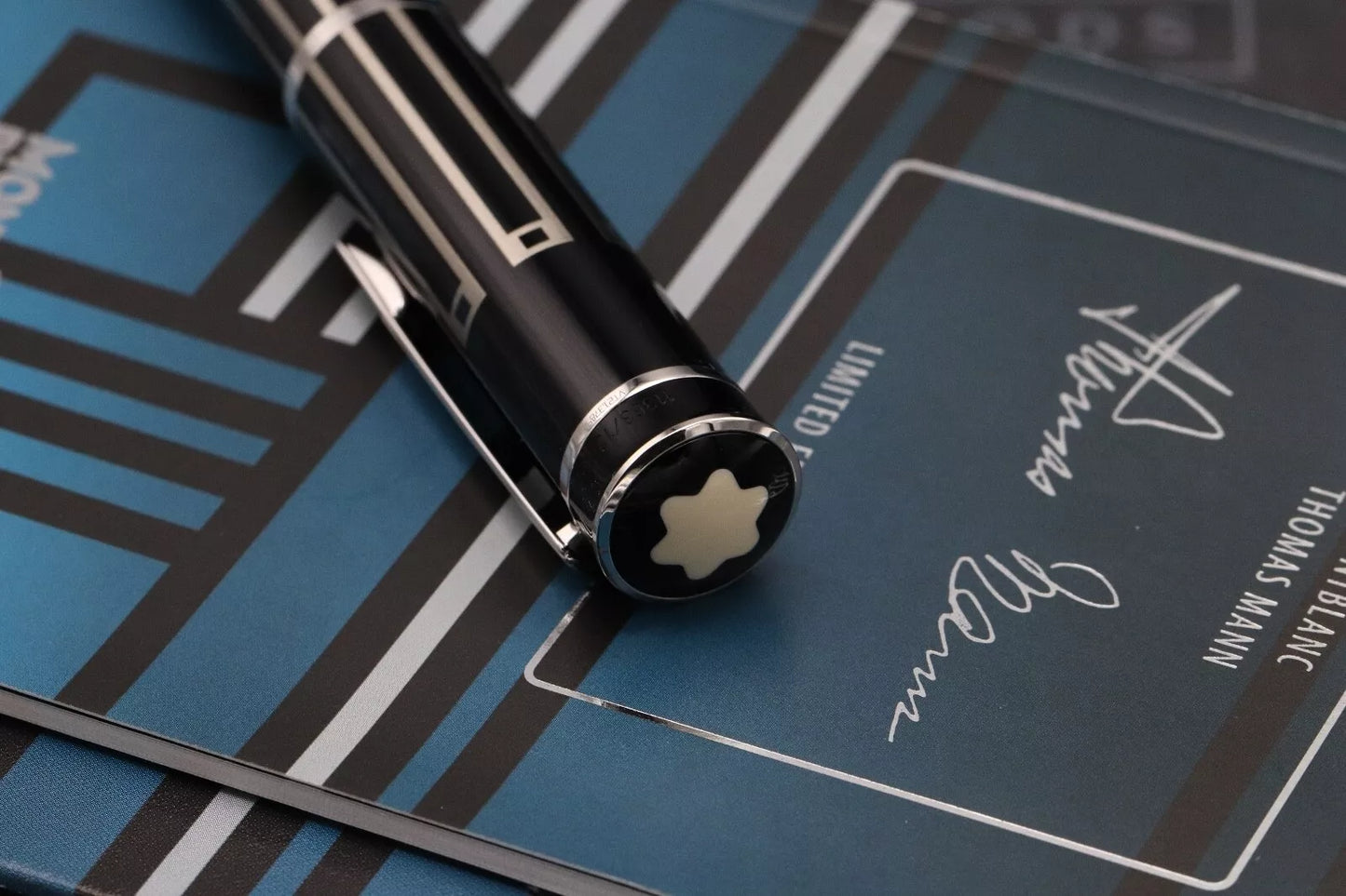 Montblanc Writers Edition Thomas Mann Fountain Pen - UNUSED image 8