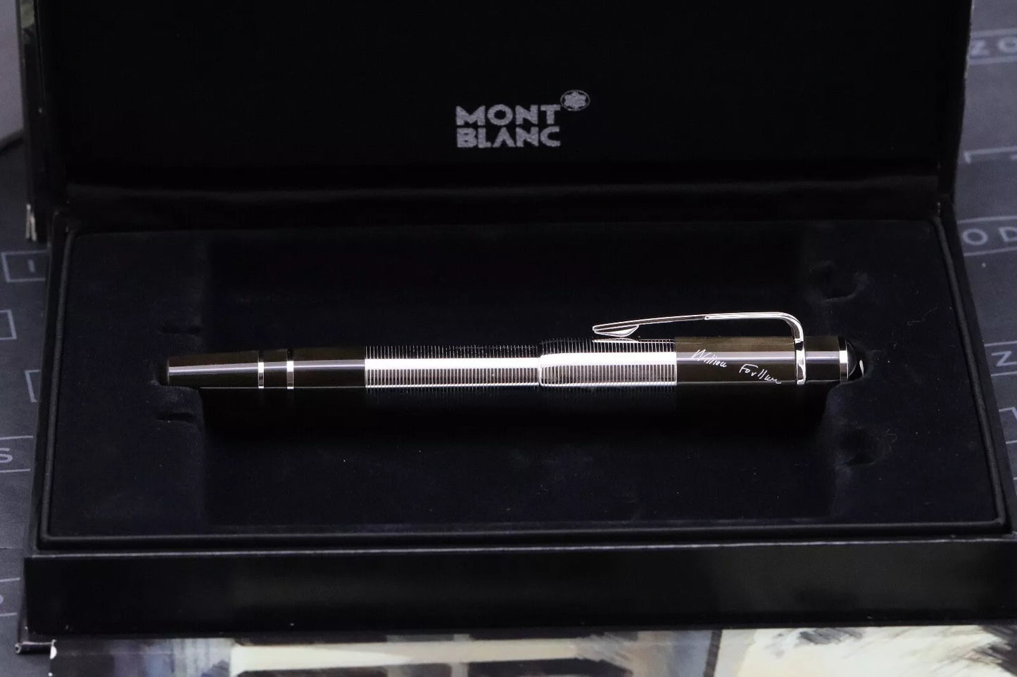 Montblanc Writers Edition William Faulkner Fountain Pen - NEVER INKED image 3