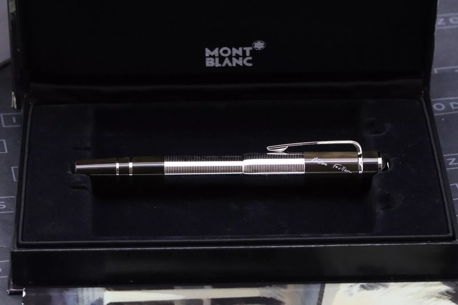 Montblanc Writers Edition William Faulkner Fountain Pen - NEVER INKED image 3