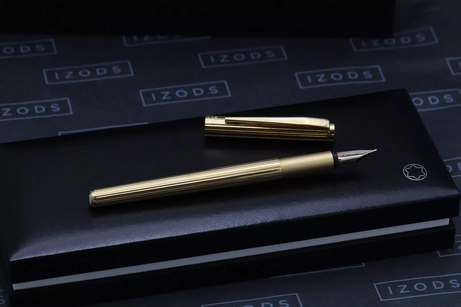 Montblanc Noblesse 1st Generation Gold-Plated Fountain Pen - Triangle Logo image 8