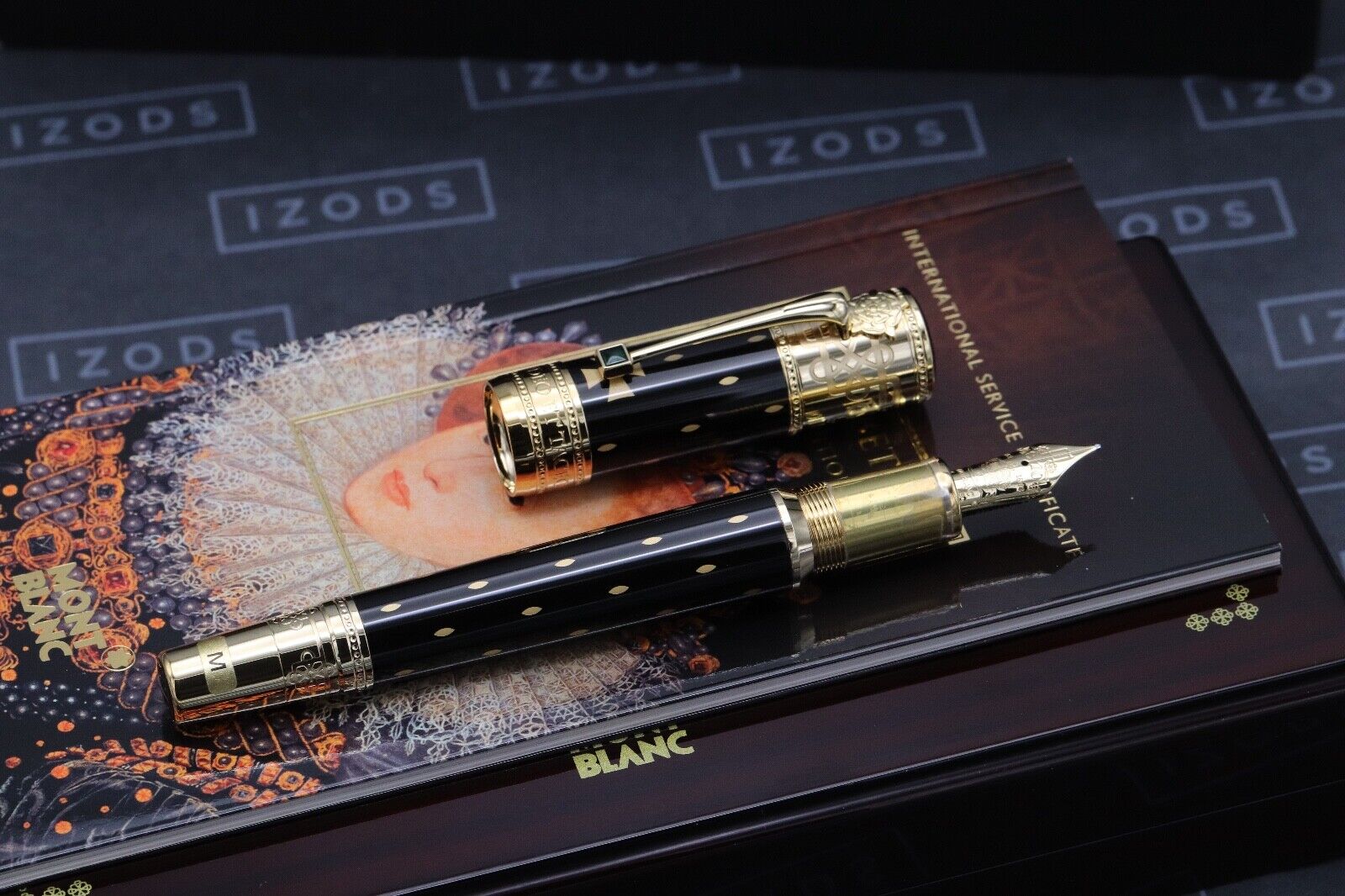 Montblanc Patron of Art Elizabeth I 4810 Fountain Pen – UNUSED image 1