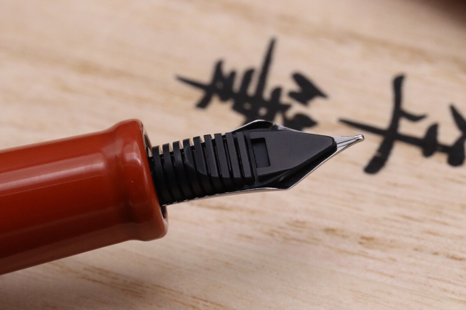 Nakaya D-17mm Portable Cigar Araishu Fountain Pen image 3