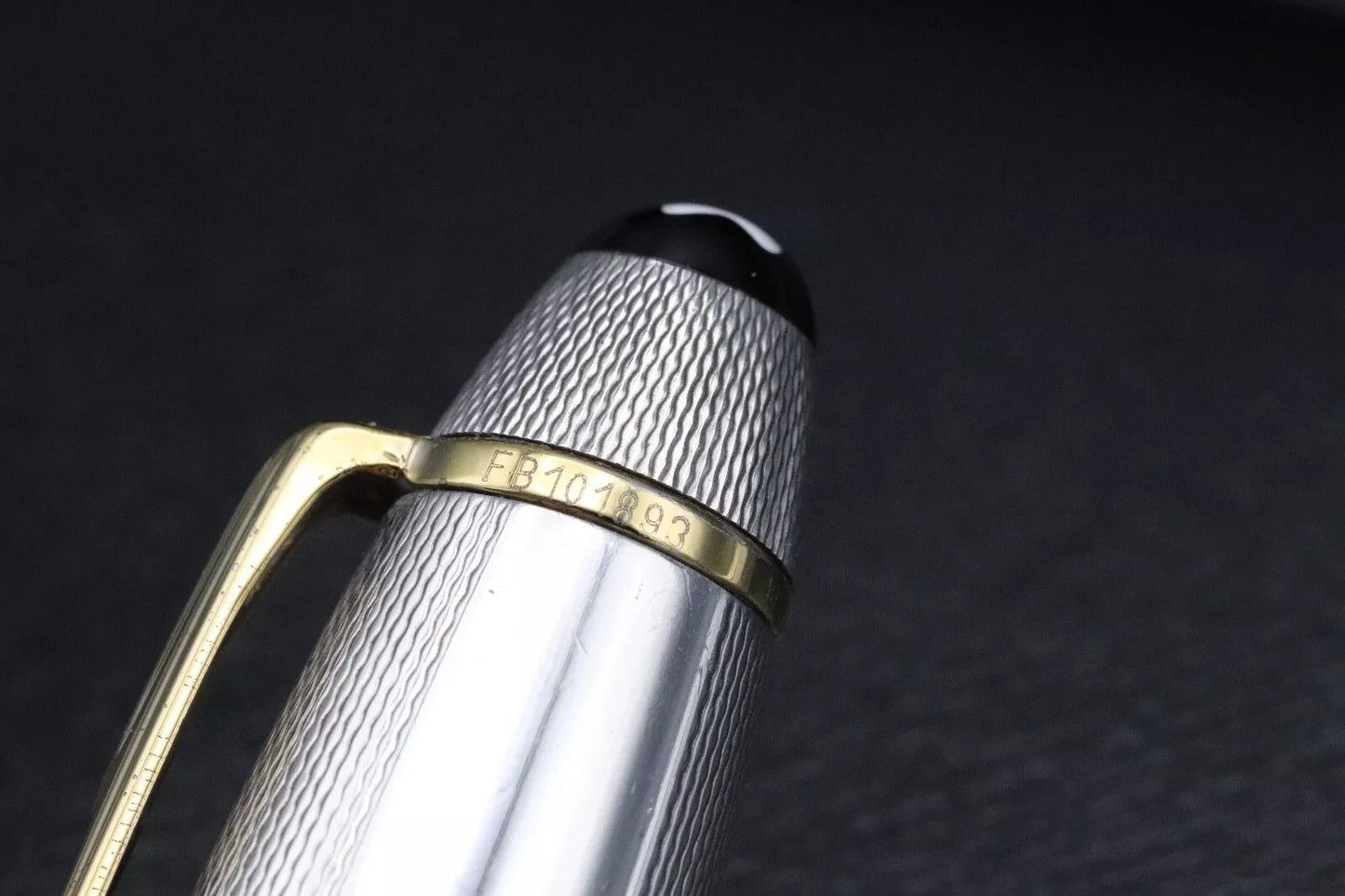 Montblanc Meisterstuck 146 LeGrand Barley Sterling Silver Fountain Pen - 1991-92 image 7