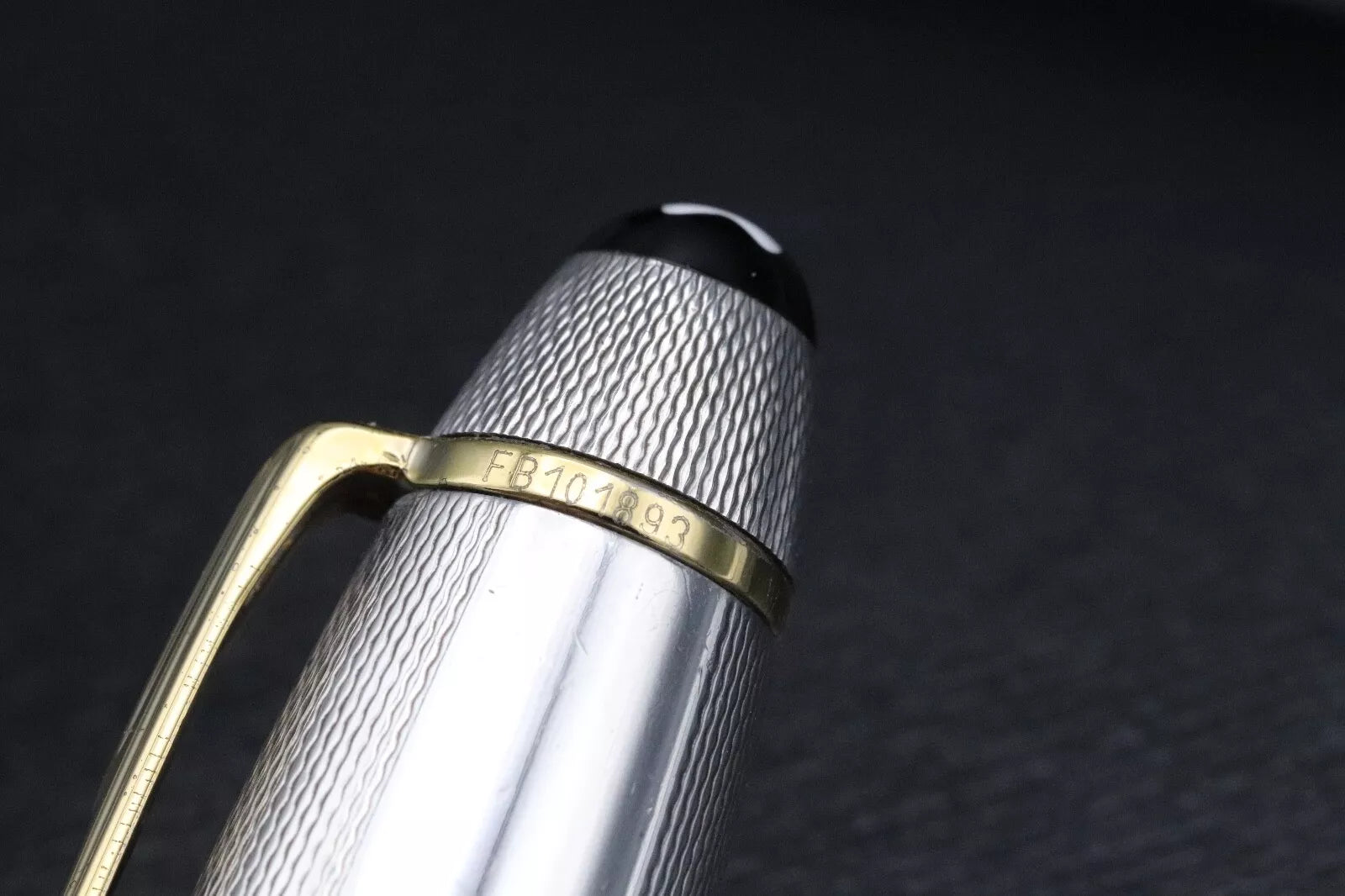 Montblanc Meisterstuck 146 LeGrand Barley Sterling Silver Fountain Pen - 1991-92 image 7