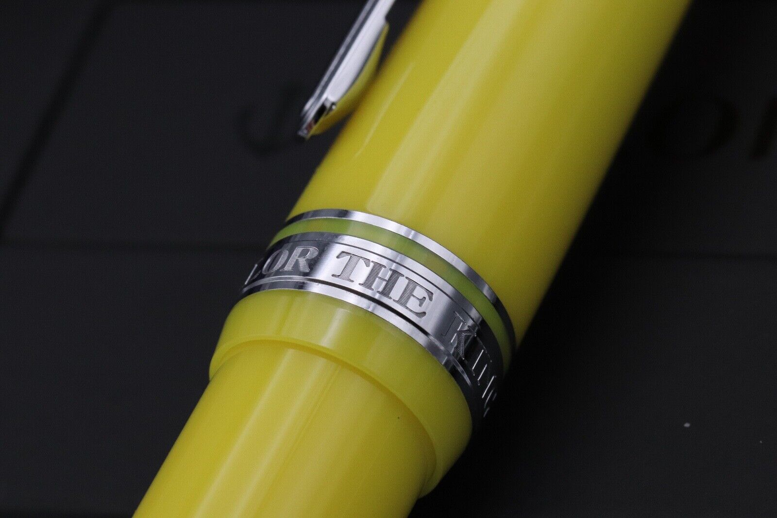 Sailor King of Pen Mandarin Yellow Fountain Pen - INKED ONCE image 3