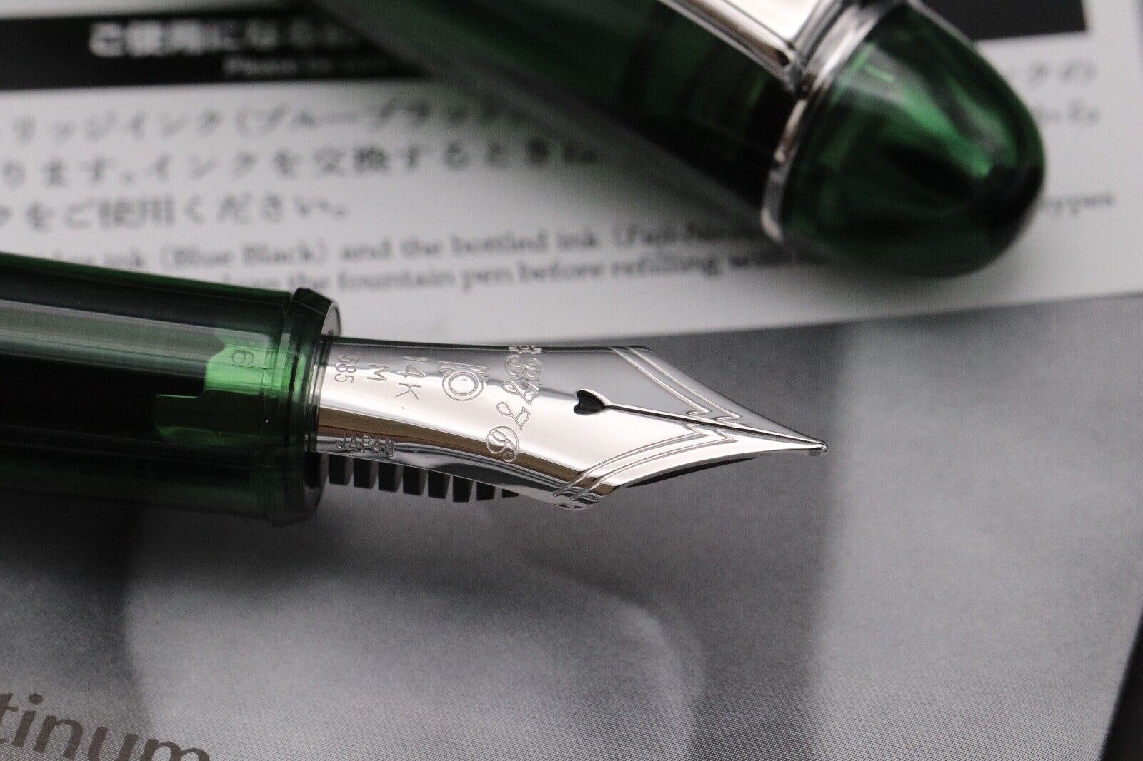 Platinum #3776 Kasumi Limited Edition Fountain Pen - INKED ONCE image 2