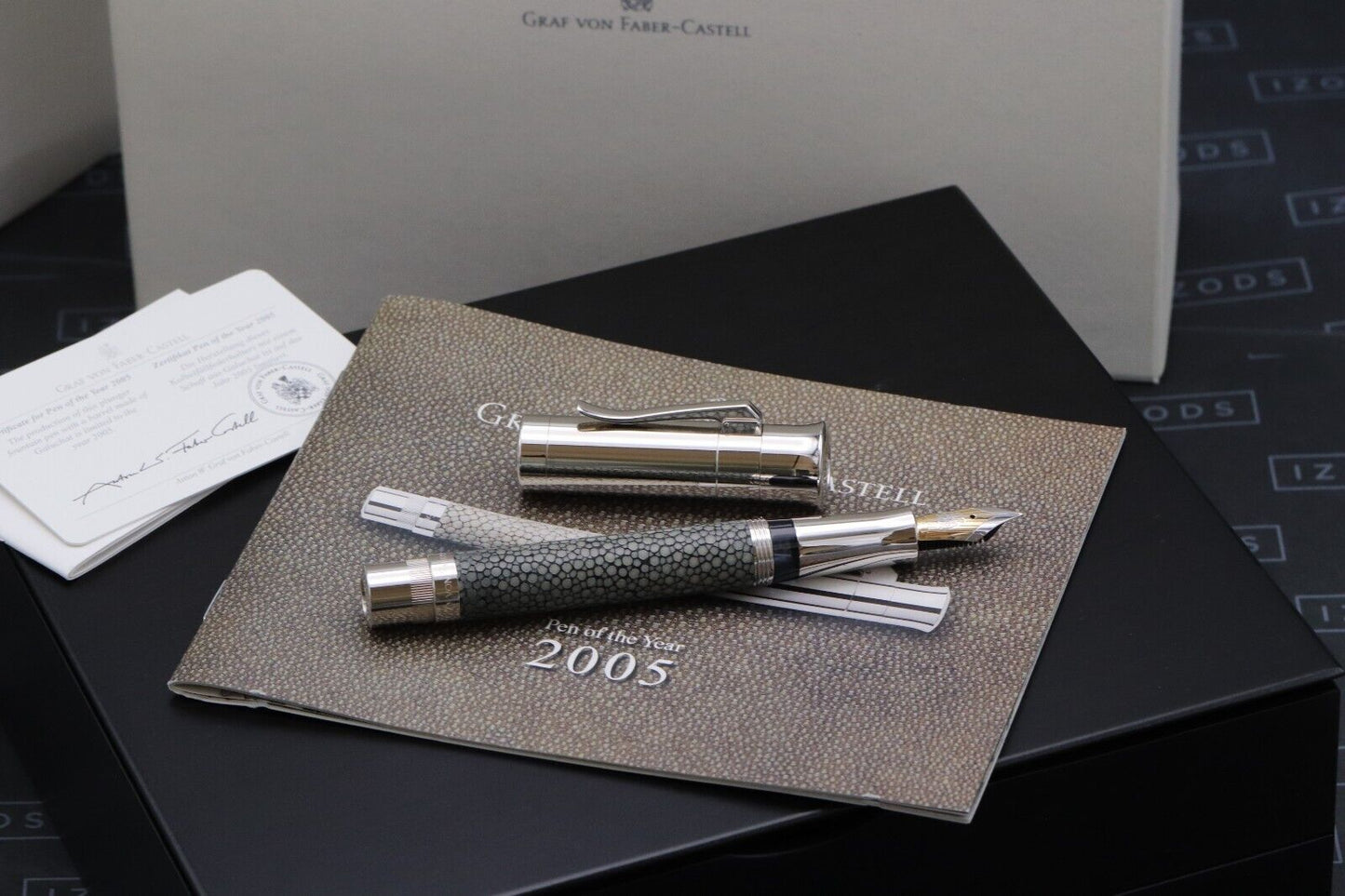 Graf von Faber-Castell Pen of the Year 2005 Galuchet Fountain Pen - UNUSED image 0