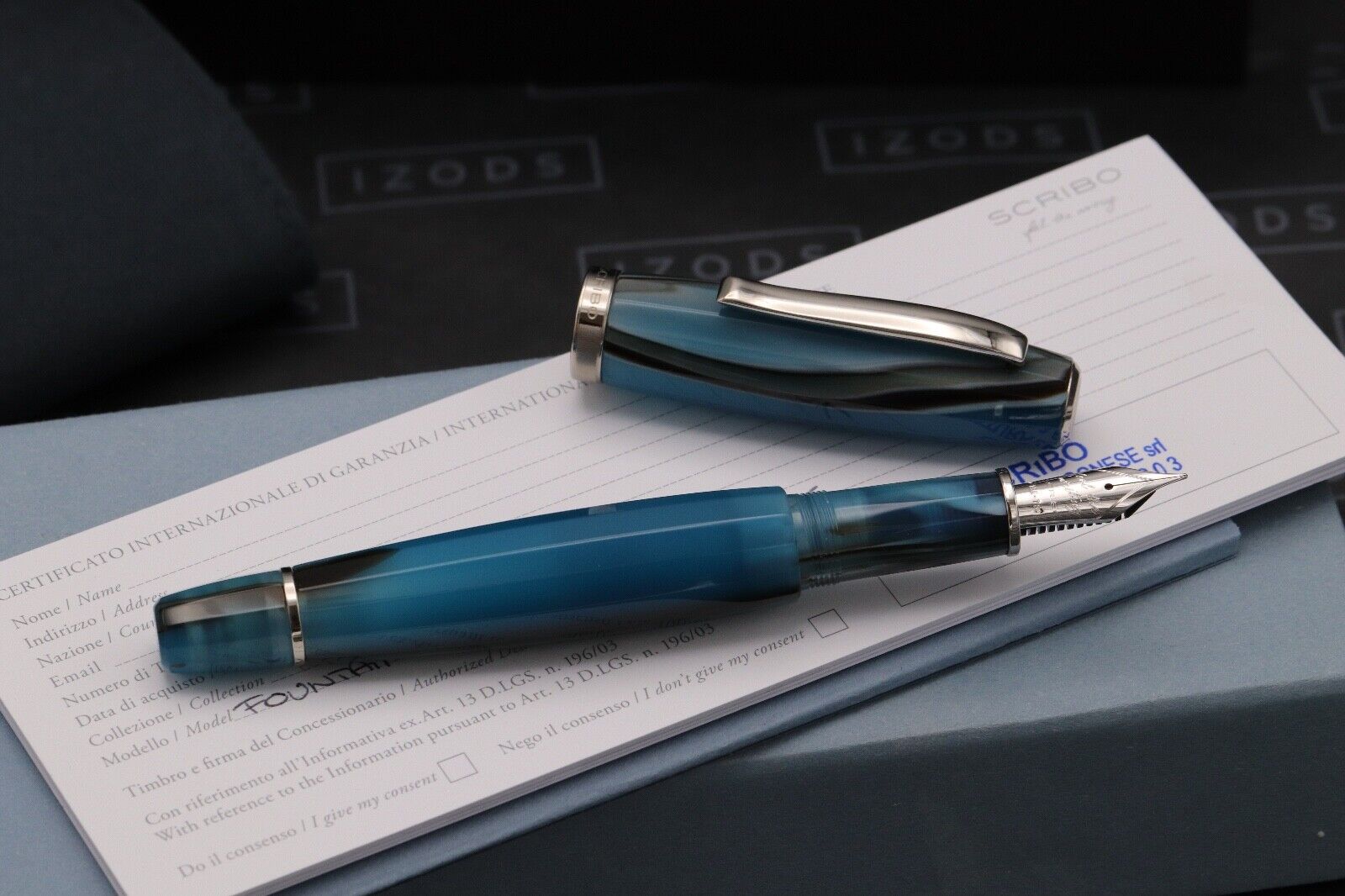 SCRIBO Feel Teatro Fountain Pen - 18k Fine image 1