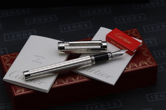 Cartier Pasha Platinum-Plated Fountain Pen - NEVER INKED image 1