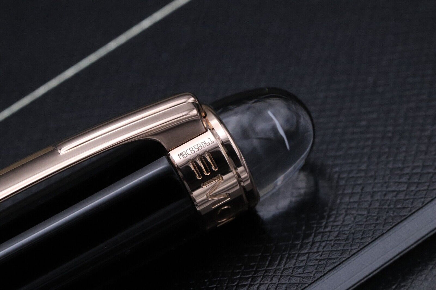 Montblanc Starwalker Red Gold Resin Ballpoint Pen - UNUSED image 2