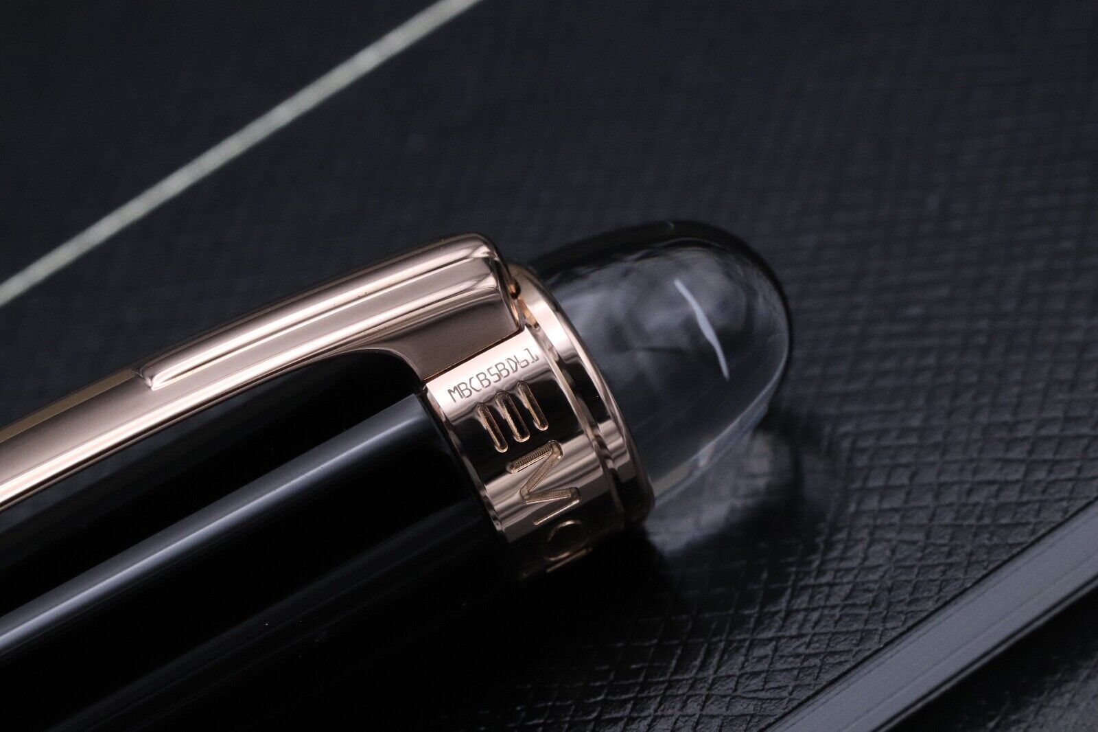 Montblanc Starwalker Red Gold Resin Ballpoint Pen - UNUSED image 2