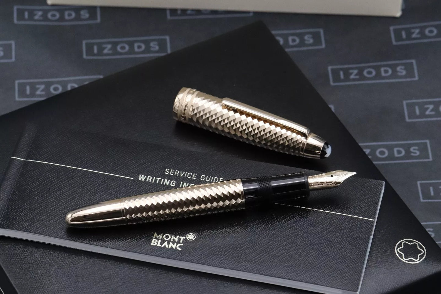Montblanc Meisterstuck LeGrand Solitaire Geometric Dimension Fountain Pen image 1