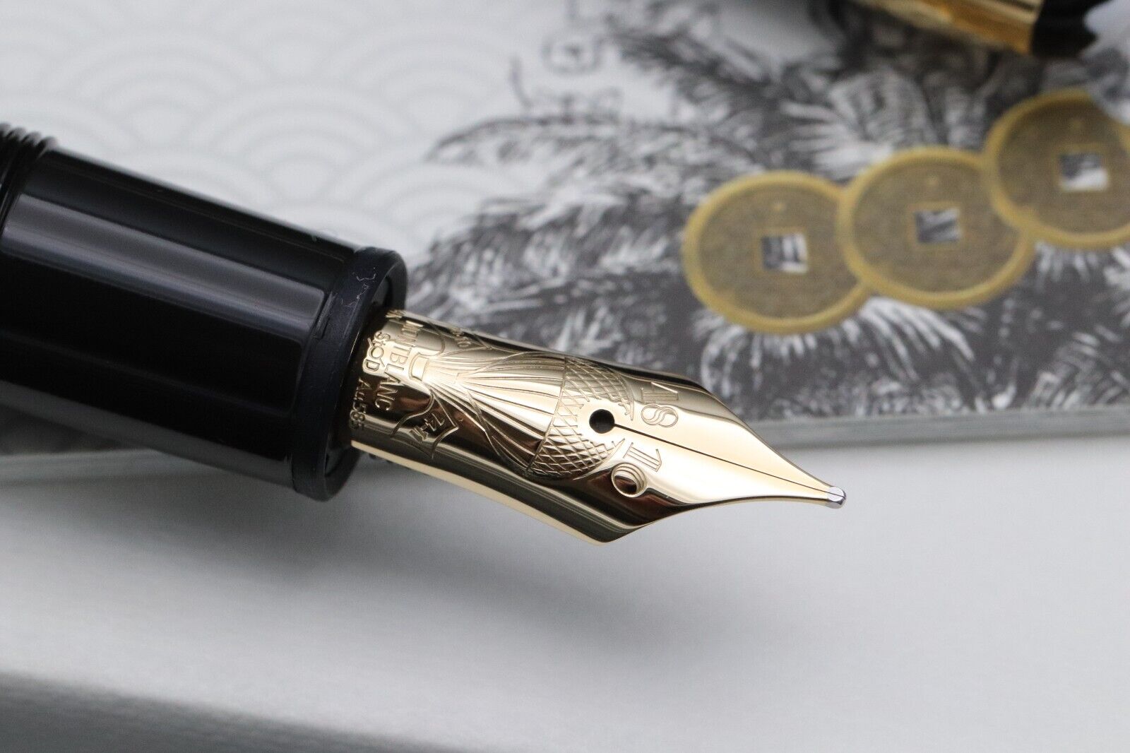 Montblanc Meisterstuck LeGrand Around The World in 80 Days Fountain Pen - UNUSED image 2