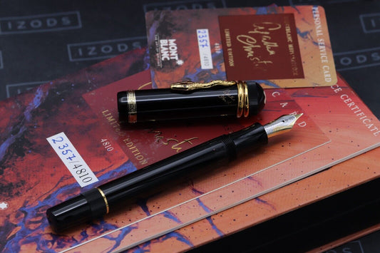 Montblanc Writers Edition Agatha Christie Vermeil Fountain Pen - UNUSED - F Nib image 1