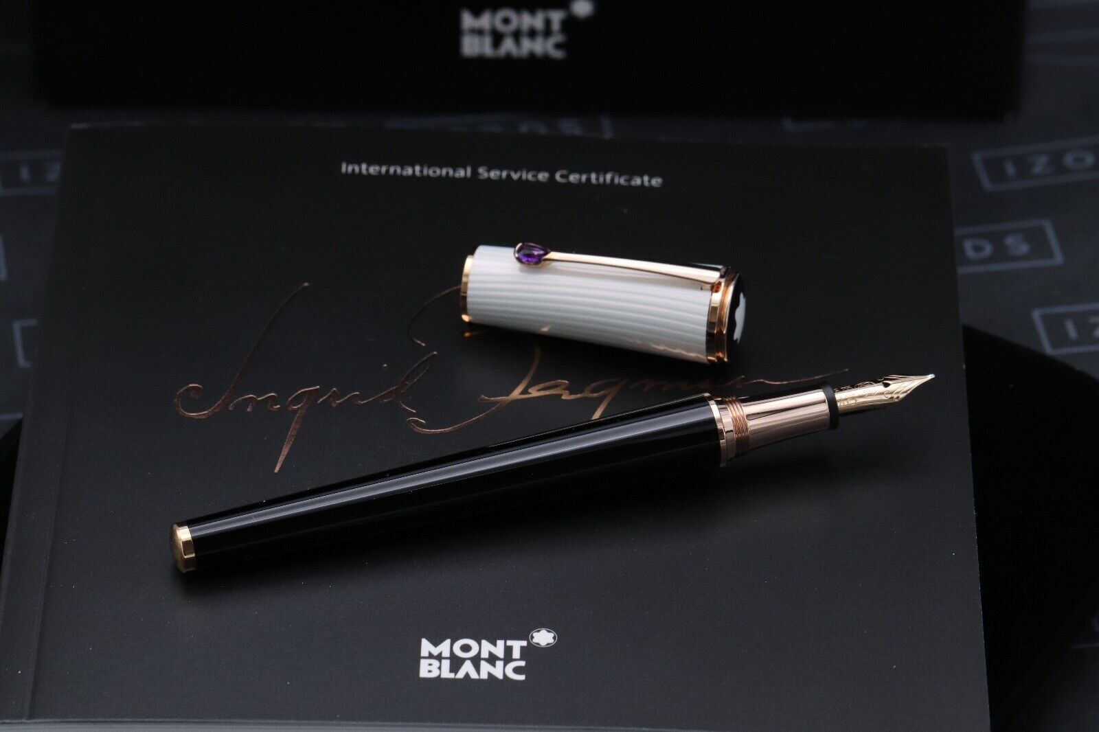 Montblanc La Donna Ingrid Bergman Fountain Pen - Serviced by MB September 2024 image 1