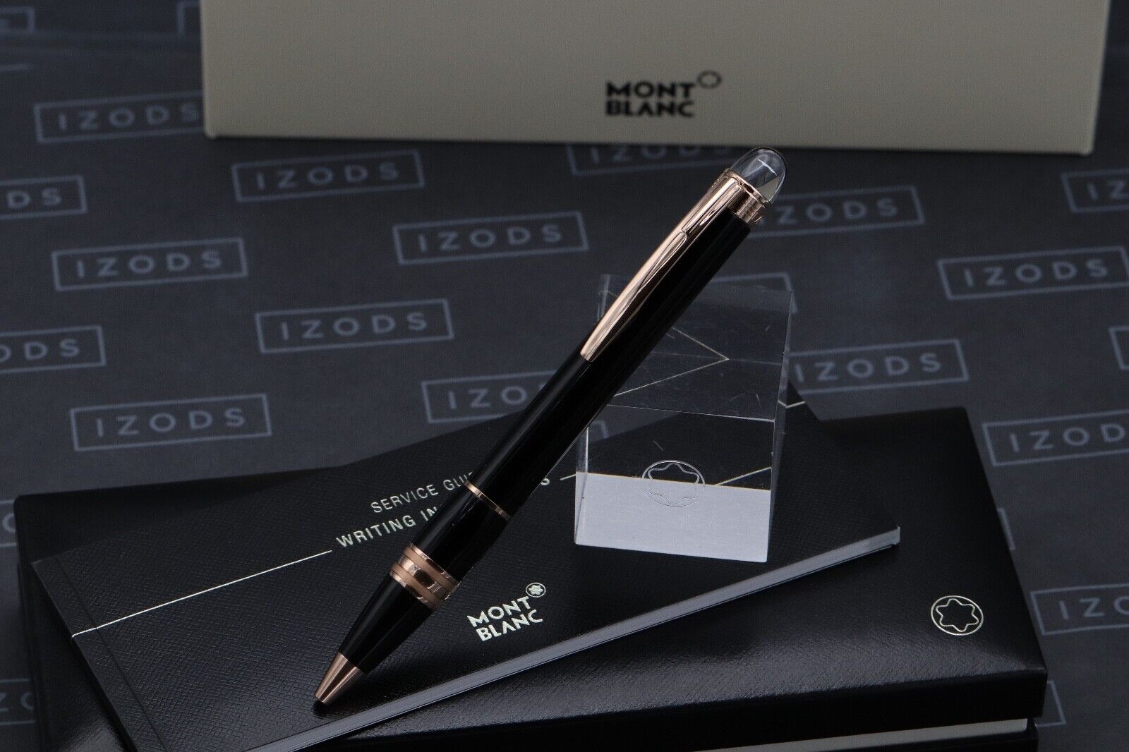 Montblanc Starwalker Red Gold Resin Ballpoint Pen - UNUSED image 1