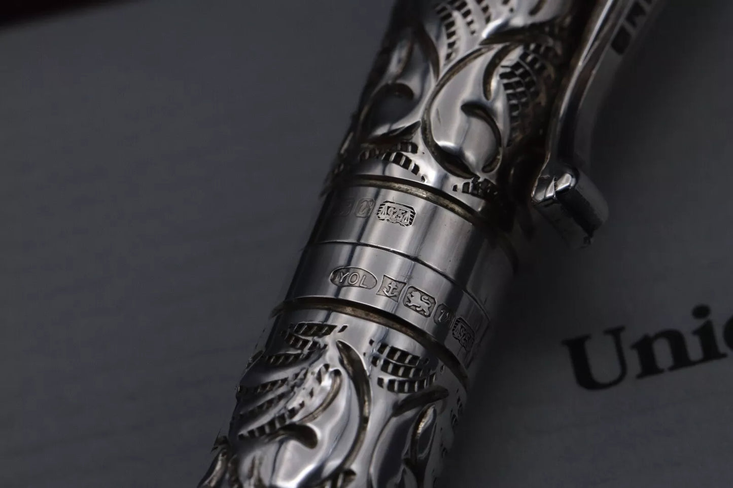 Yard-O-Led Viceroy Standard Victorian Sterling Silver Fountain Pen image 8