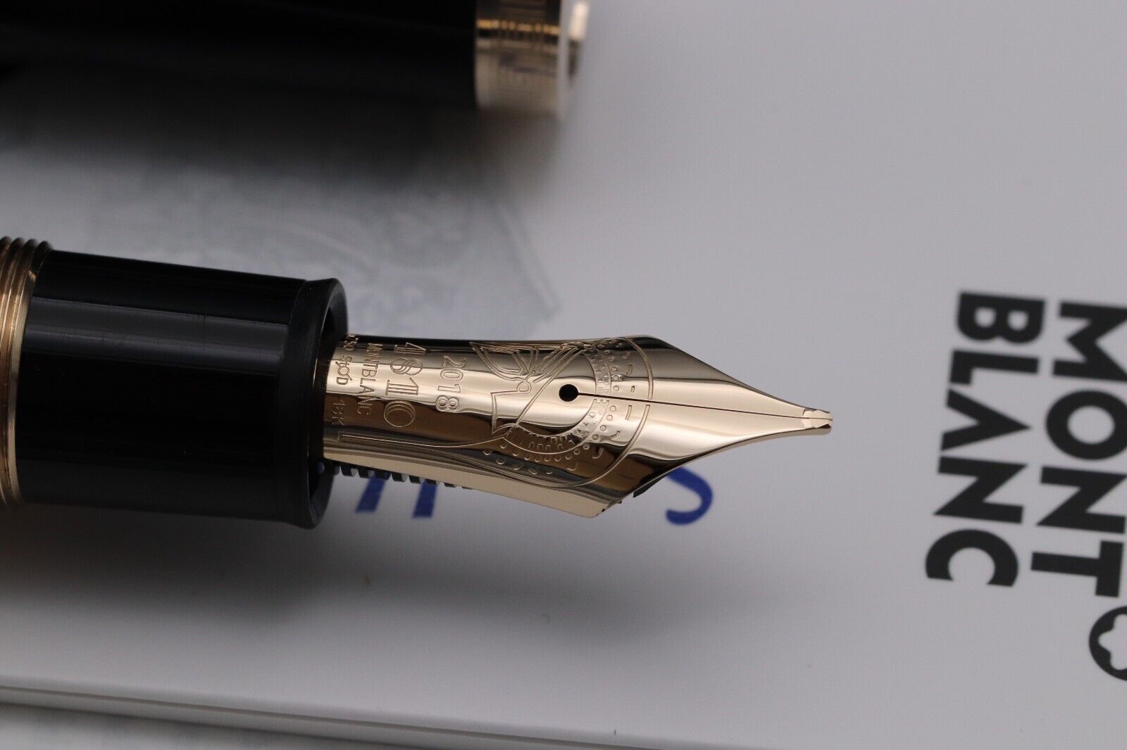 Montblanc Writers Edition Homage to Homer Fountain Pen image 2
