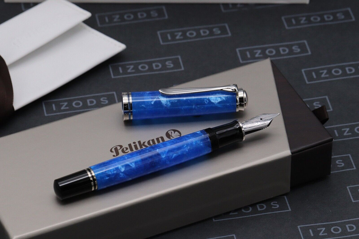 Pelikan Souveran M805 Vibrant Blue Special Edition Fountain Pen image 1