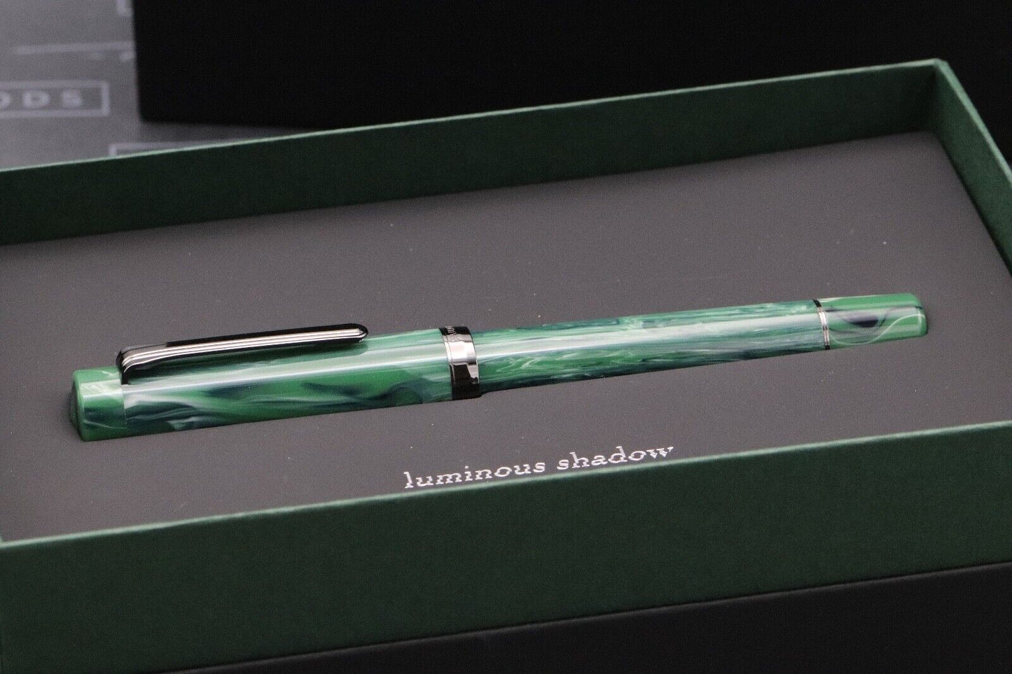Sailor Luminous Shadow Grove Green Fountain Pen - Medium KOP Nib image 6