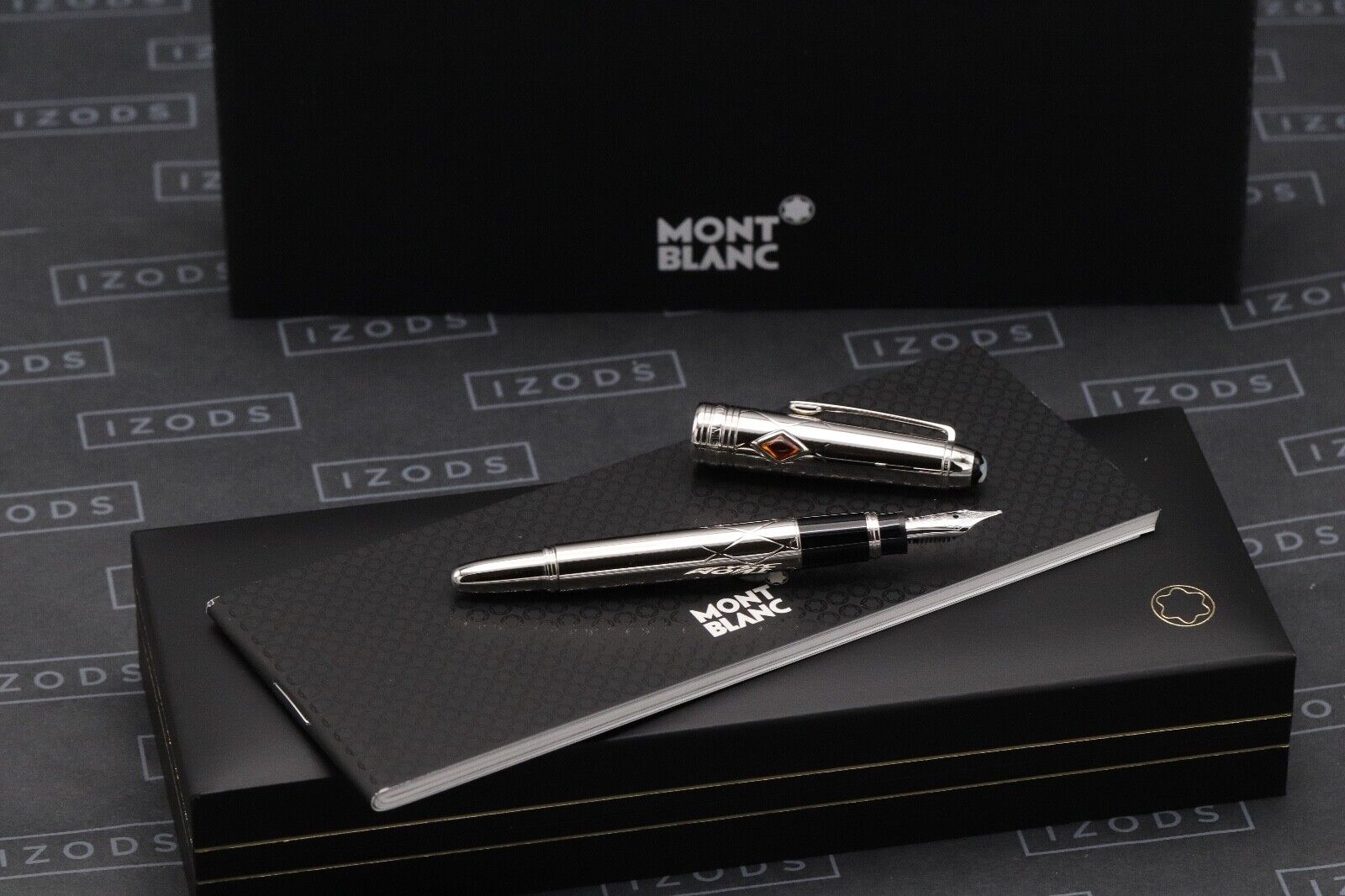 Montblanc Meisterstück Mozart Jungle Eyes Madeira Citrine Fountain Pen - UNUSED image 0