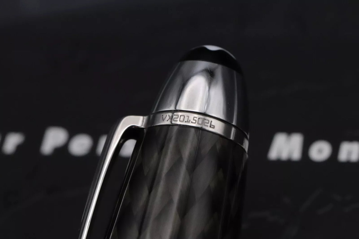 Montblanc Meisterstuck 146 LeGrand Carbon Steel Fountain Pen - OB Nib image 7