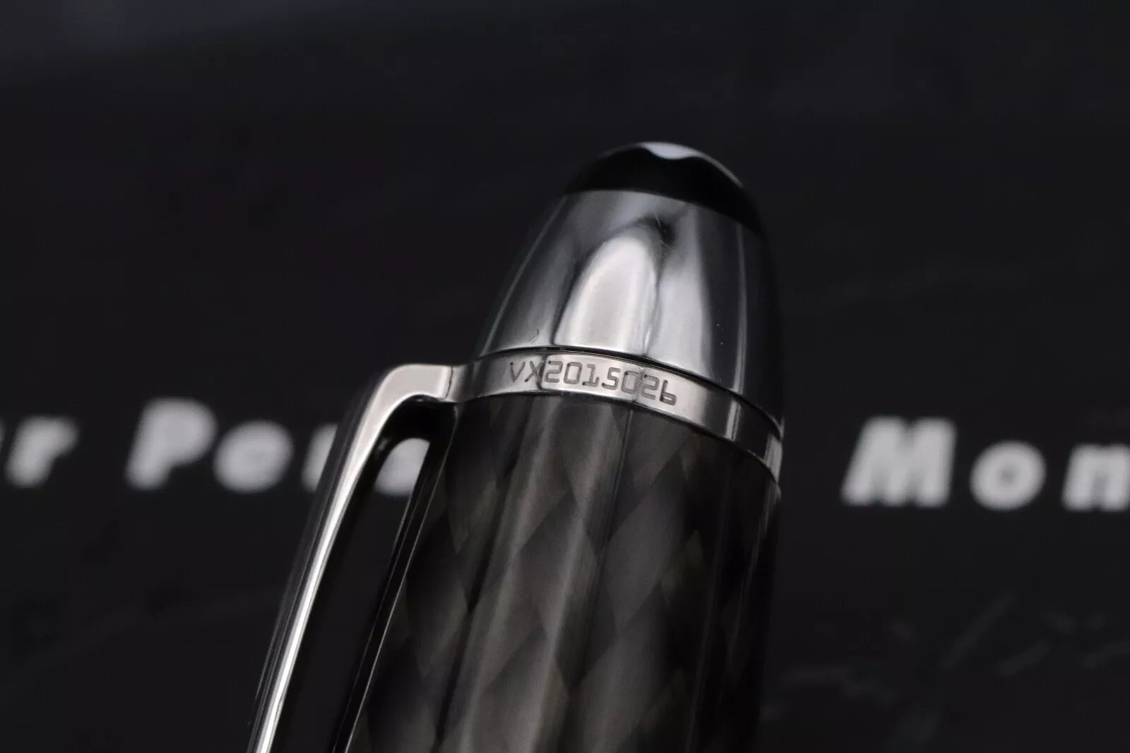 Montblanc Meisterstuck 146 LeGrand Carbon Steel Fountain Pen - OB Nib image 7